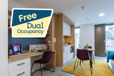 Superior Plus Skyline Studio at Venti House, 8 Grove Crescent Road, Stratford, London, E151NZ - Image 1